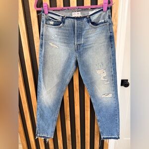 Frame Denim “Rigid Re-Release” Low Rise Denim Jeans